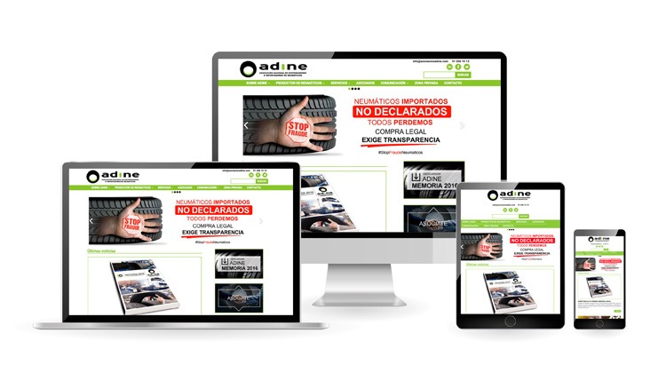 ADINE PRESENTA SU NUEVA WEB
