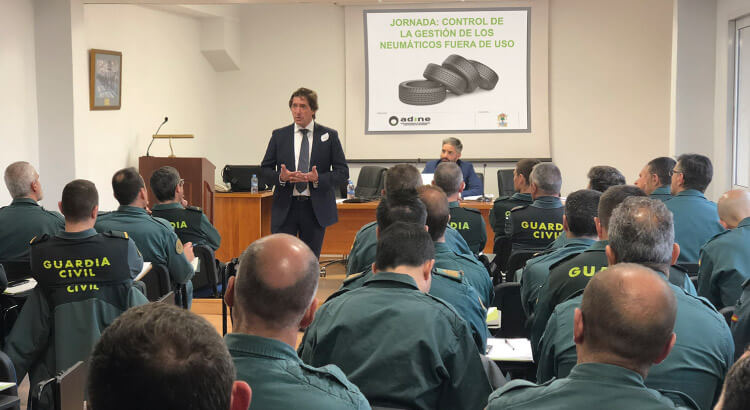 ADINE Y SEPRONA SE UNEN EN MURCIA PARA LUCHAR CONTRA EL FRAUDE EN EL SECTOR DEL NEUMÁTICO
