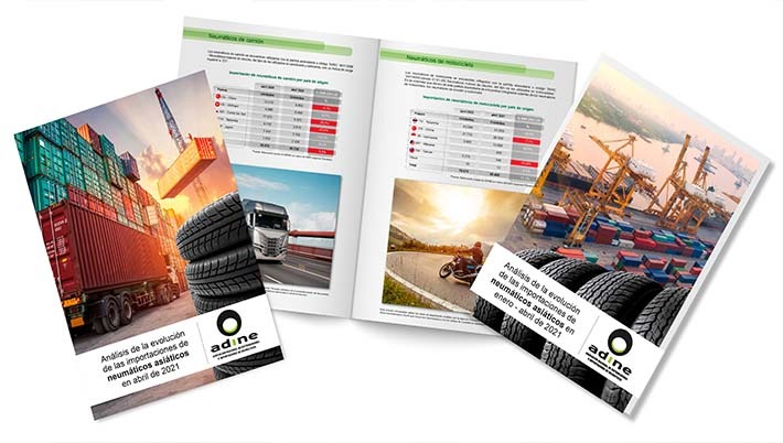 LA IMPORTACIÓN DE NEUMÁTICOS ASIÁTICOS CRECE UN 13,5% EN CONSUMER, PERO DESCIENDE UN 1,5% EN CAMIÓN EN ABRIL DE 2021