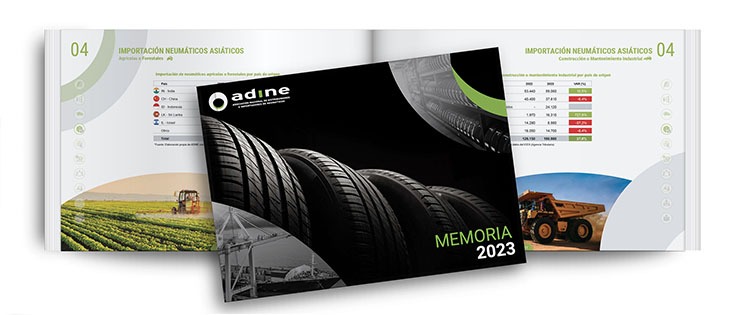 ADINE PRESENTA SU MEMORIA DE ACTIVIDADES 2023: UN AÑO DE CRECIMIENTO Y LOGROS EN EL SECTOR DEL NEUMÁTICO
