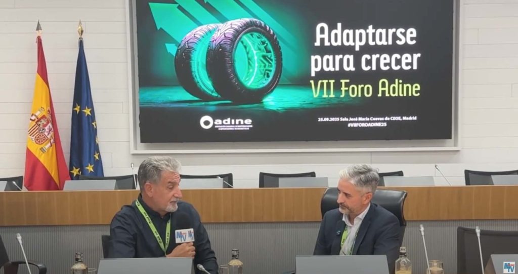 ÓSCAR BAS ANALIZA EL SECTOR DEL NEUMÁTICO TRAS EL VII FORO ADINE EN ENTREVISTA CON CHEMA BERMEJO