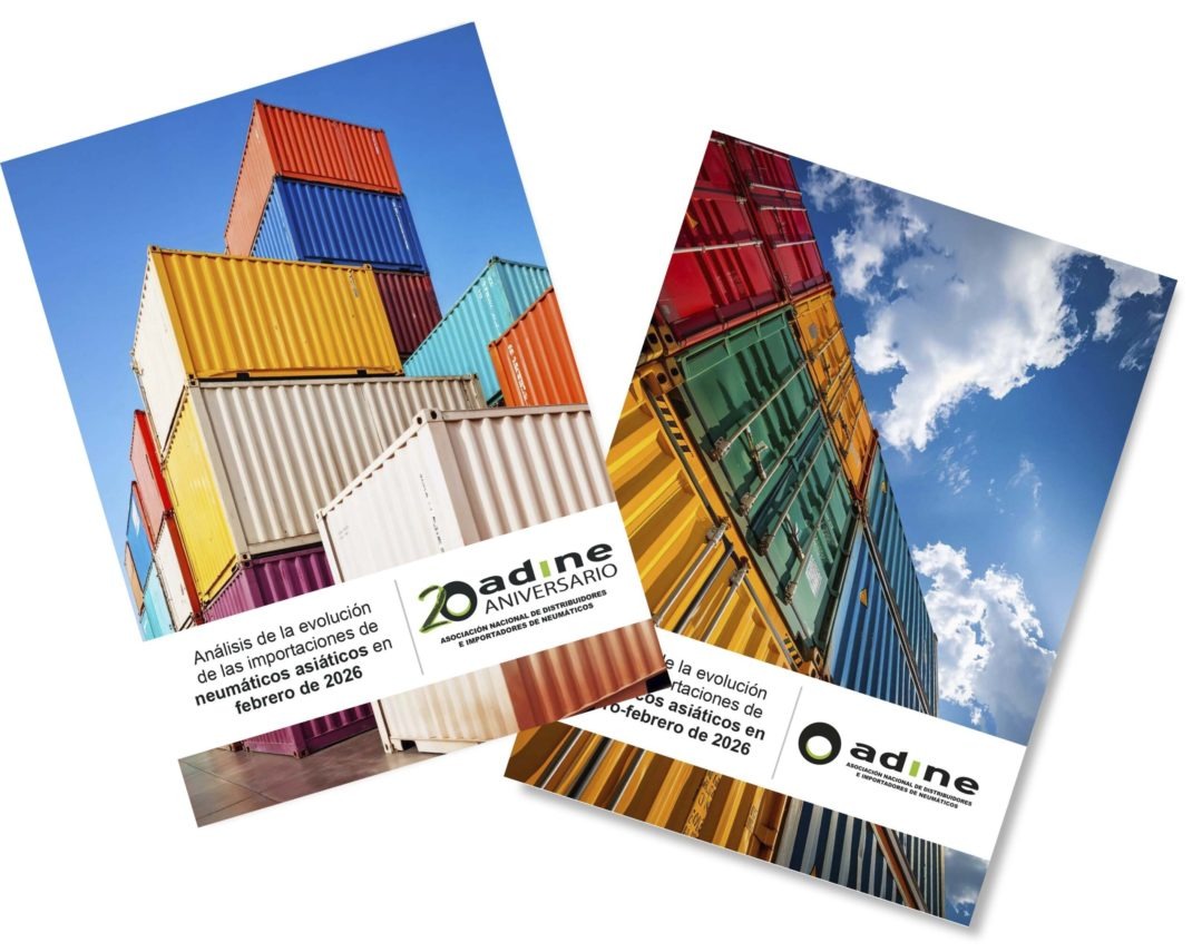 LAS IMPORTACIONES DE NEUMÁTICOS ASIÁTICOS CRECEN UN 2,5% EN CONSUMER Y UN 37,2% CAMIÓN HASTA FEBRERO DE 2026